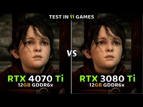 RTX 4070 Ti vs RTX 3080 Ti | Test in 4K🔥