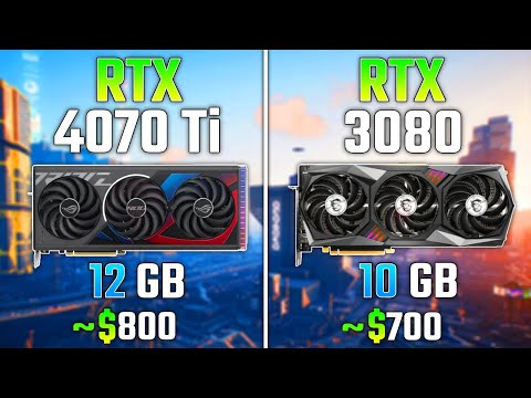 RTX 4070 Ti vs RTX 3080 | Test in 7 Games